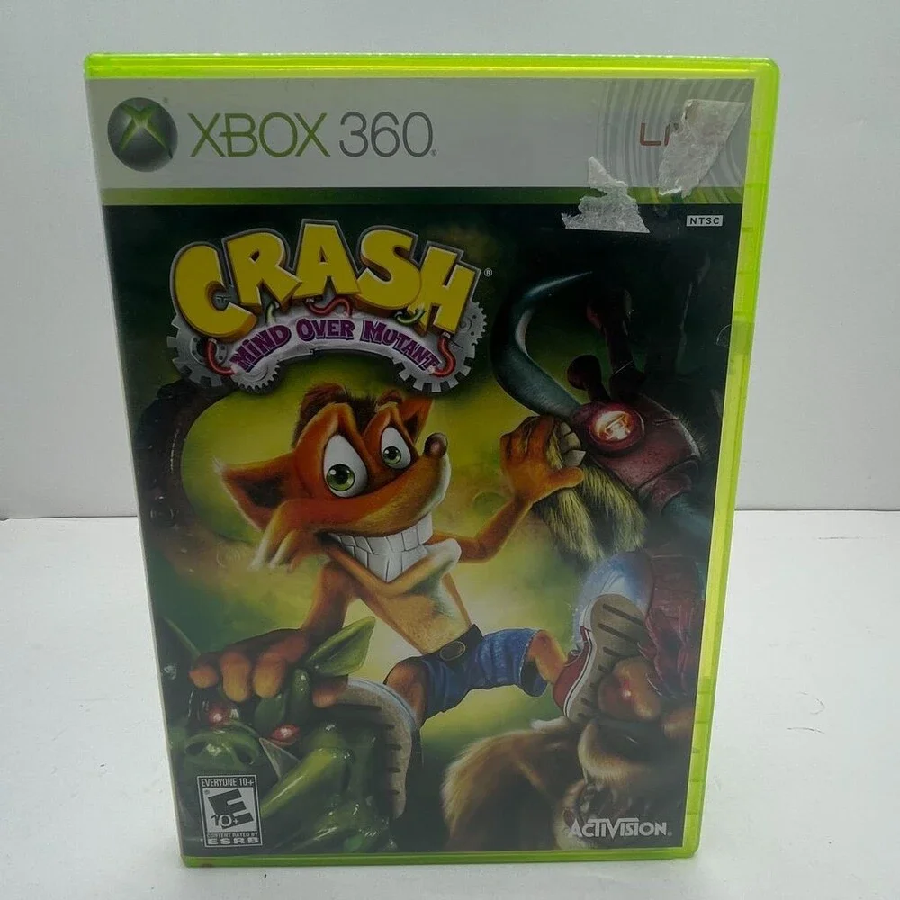 Crash: Mind Over Mutant X360 (Microsoft Xbox 360, 2008) Complete W/ Manual